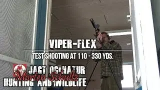 Viper-flex: shooting from sticks at 330Yds./300m.