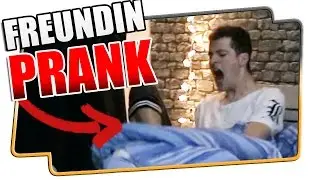 FREUNDIN PRANKT MICH ZUR&Uuml;CK - NACHTS WAXEN PRANK I BradeTv