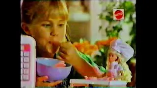 1992 Barbie Party Bake Oven & Teen Talk Barbie Commercial
