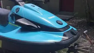 Yamaha Wave Venture Jet Ski. Fresh Plasti Dip paint Job!