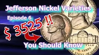 Jefferson Nickel Varieties You Should Know Ep.6 - 1971, 1964, 1951