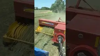 New Holland BC5070 small square baler can handle anything! #farming #farmequipment #agriculture