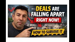 Why Real Estate Deals Fall Apart Right Now (How Smart Investors Handle It)