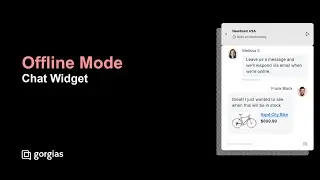 Gorgias 101: Offline Mode on Chat