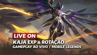 🚀 MOBILE LEGENDS AO VIVO | RANQUEADA COM CHAT | MAIN KAJA |🔥 !Pix