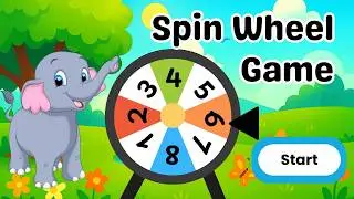 Number Spin Wheel Game | Learn Numbers 1 to 10  for Kids! #maths #quiz #quiztime