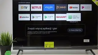SHARP Android TV – Jak udostępnić ekran z iPhone lub iPad