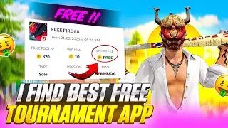 New Free Tournament App For 2026 🤑 | Best Free Tournament App For Free Fire 😱🔥