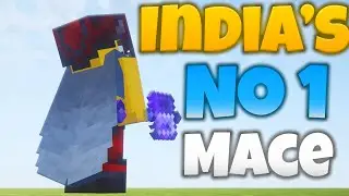 India's FIRST Mace + Elytra Combo! 🔥 | Minecraft Best PvP Trick + Tutorial 🇮🇳
