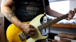 Mike Gee Kustoms USA Custom Shop Atomic 51 Hot Mod  Deluxe AGED (customer supplied neck)