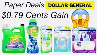 Dollar General Paper Gain Deals (October P&G Coupons)