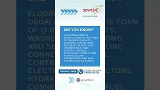 Fluorosilicone Gaskets for Sealing and Insulation | SEVITSIL Solutions In Silicone