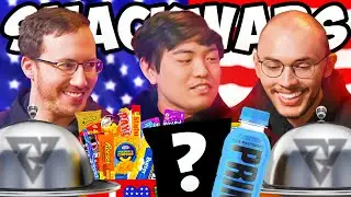 Pro DOTA Players Try AMERICAN Candy | Tundra x 1xBet