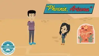 Phoenix, Arizona | US States | The Captain AHS-show | Best Learning Videos for Kids.