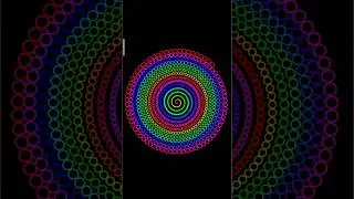 NR Pattern_005 || Amazing circle 👀 #coding