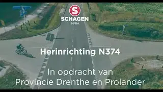 Schagen Infra | Groot onderhoud aan de N374 &ndash; veilig voor mens &eacute;n natuur