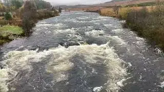 Stromschnelle - schottischer Wasserfall