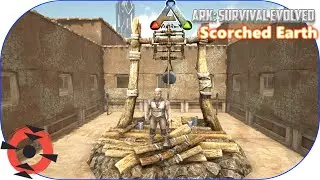 Ark: Scorched Earth DLC - BriFi - S1E2: ADOBE WATER WELL COURTYARD COMPOUND!