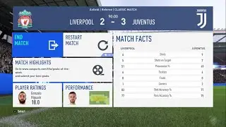 FIFA 19 | Liverpool 2 vs 3 Juventus at Anfield Stadium