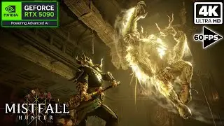 MISTFALL HUNTER | Новый эксклюзивный игровой процесс (ПК ULTRA RTX5090) | 4K 60 кадров в секунду