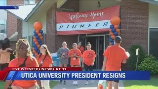 Utica University President Resigns