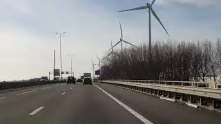 Dashcam Beelden Utrecht: A27 Knooppunt Rijnsweerd  --》Knooppunt Lunetten  ---》Knooppunt Everdingen.