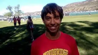 Aiden Zavala of Woodbridge 3rd Place Boys Sweepstakes at Orange County Championships