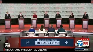 Democrats spar in Los Angeles over wine caves, campaign money and impeachment | ABC7