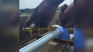 Any tricks and idea...for concrete pipe laying... #ele #electricals #electrical #plumbers#plumblife 