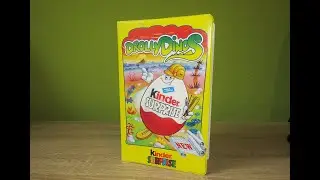 Buchh&uuml;llen Diorama &ndash; die Drolly/Dapsy Dinos &ndash; Osteuropa