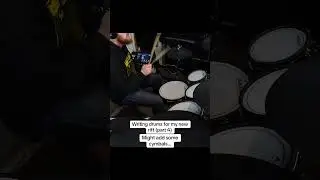 Writing a Drum Part | #shorts #drums #songwriting #alesisdrums
