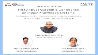 First Annual Academic Conference on Indian Knowledge Systems