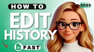 How to See Google Sheets Edit History
