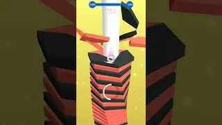Stack ball 3d gameplay || Stack bounce 😍 #Shorts #stackball