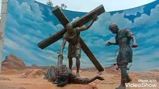 Gua Maria Podomoro Bunda Belas Kasih (Mater Miseri Cordiae) Sukamoro, Palembang.