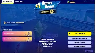 Victory royale v blitzu fortnite slo