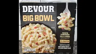 Devour Big Bowl: White Cheddar Mac & Cheese with Bacon Review