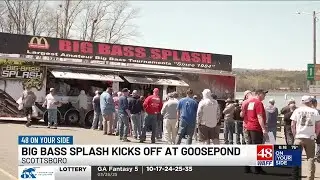 Big Bass Splash tournament prepares for weekend on Lake Guntersville
