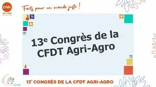 Diffusion en direct de CFDT Agri-Agro