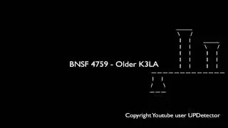 BNSF 4759 - Older K3LA