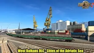 What A View 😮🔥first time playing in West Balkans DLC in ETS2 👌👌 #ets2 #eurotrucksimulator2 #trend