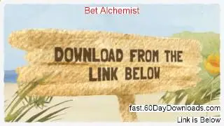 Bet Alchemist 2013, Did It Work (my real review)
