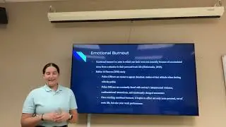 Stress Management For Police Officers Speech