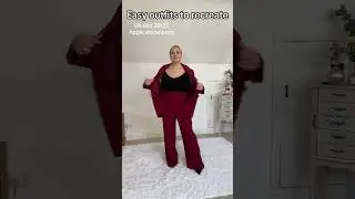 Easy outfits to re-create as a plus size apple shape #plussizefashion #imjustmemarleen