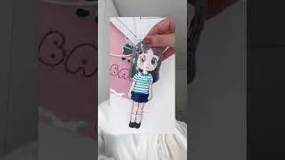 How to make Gi Hun Daughter Paper Squishy