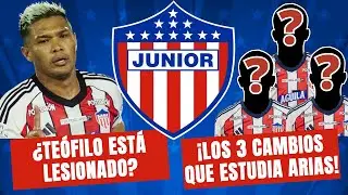 ¡URGENTE! ¿TEÓFILO SE LESIONÓ? ¿HABRA TRES CAMBIOS? ¿Junior Obligado a Repetir Liga? | #100Tiburon