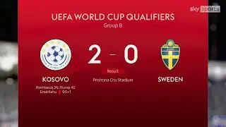 Alexander Isak Returns After 3 Months | Sweden 0-2 Kosovo | World Cup Qualifying 2025
