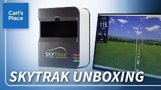 Unboxing the SKYTRAK Golf Simulator