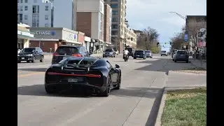 Bugatti Chiron brutal highway launch in Denver, Colorado