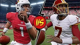 Madden 20 Gameplay! Kyler Murray vs Dwayne Haskins Rookie Showdown!